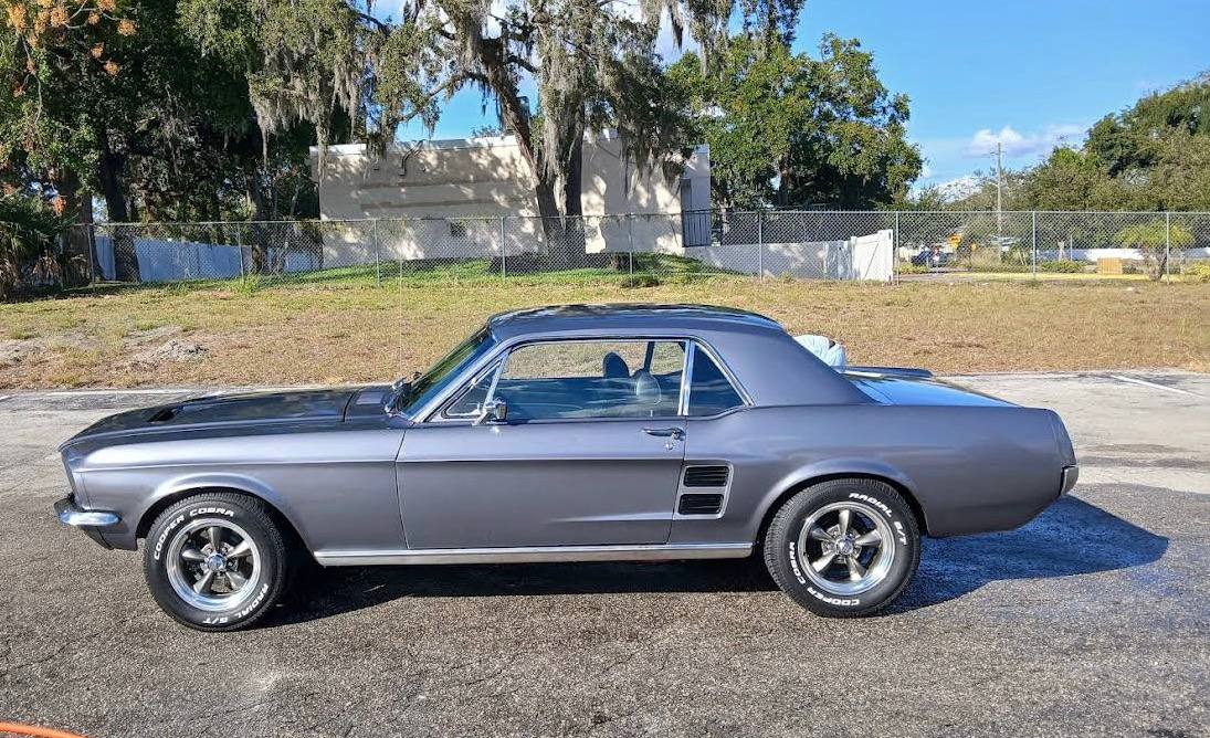 Classic Ford Mustang detail