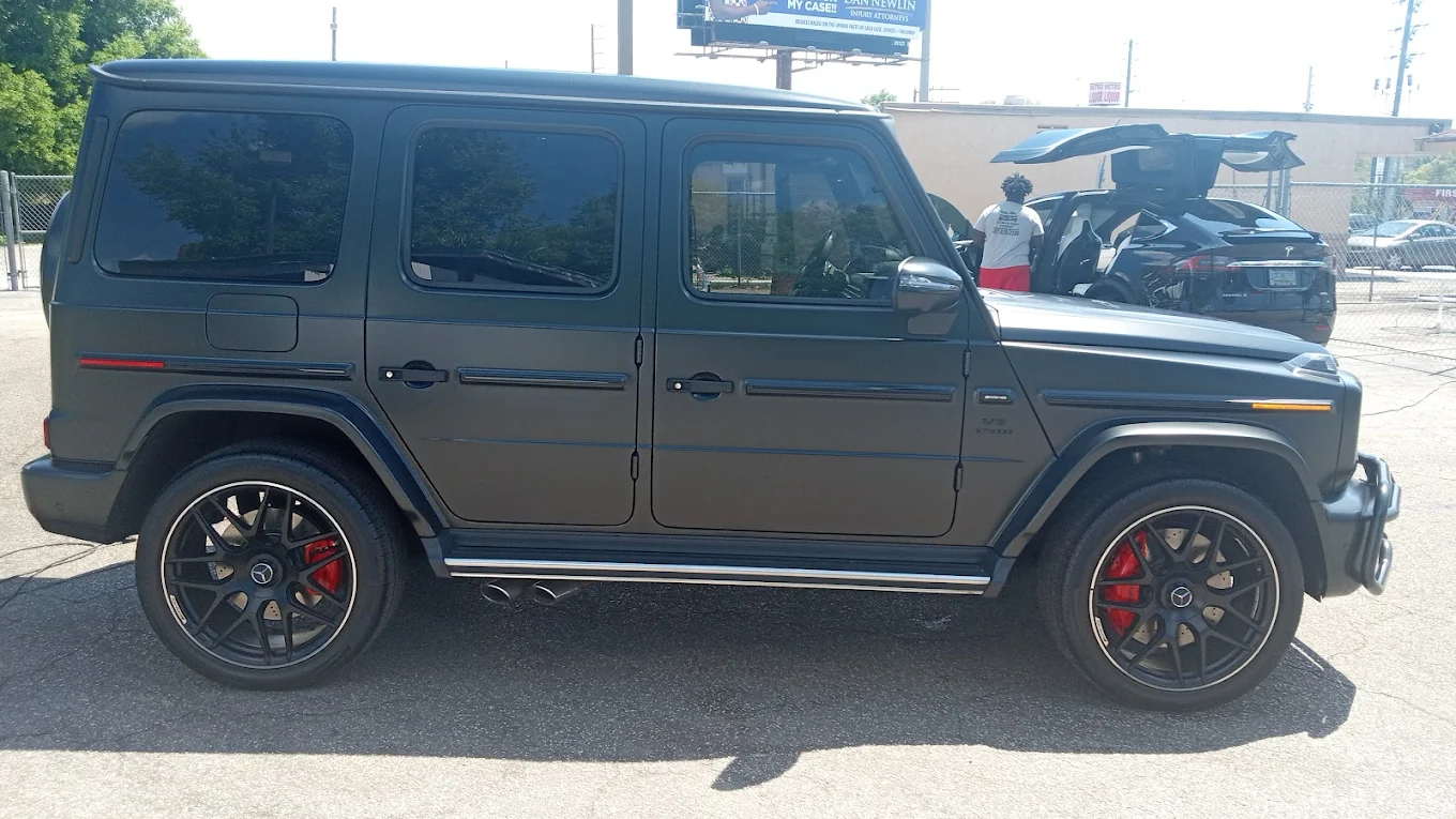 Mercedes G63 AMG matte finish